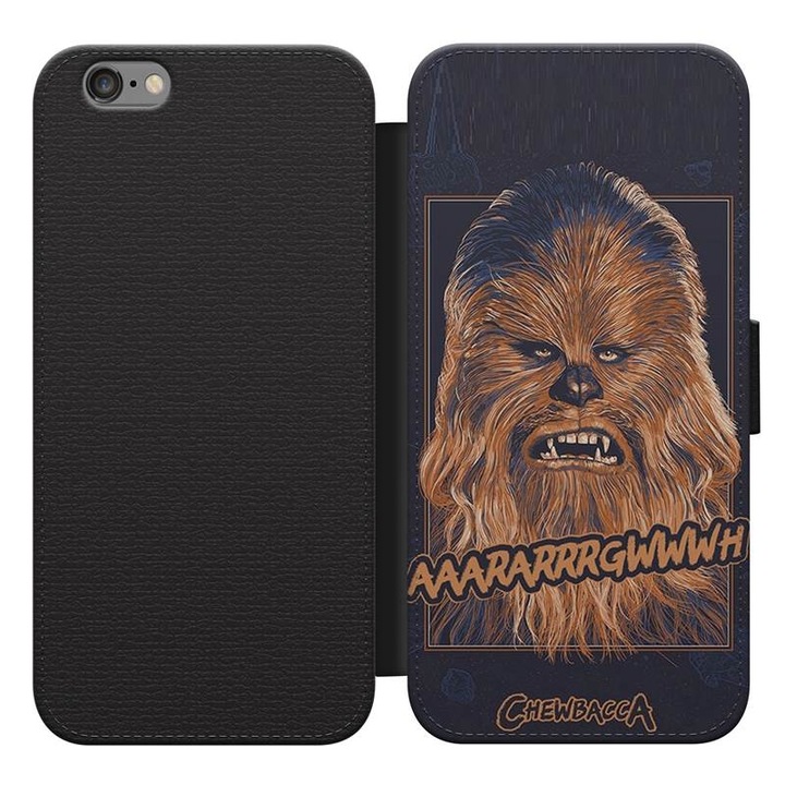 Star Wars Chewbacca 2 iPhone 5s kinyitható flip tok flipes tok telefontok