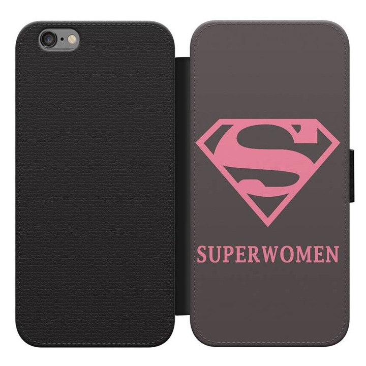 Cuplu de superfemei pentru iPhone 8 Plus husa flip case husa pentru telefon