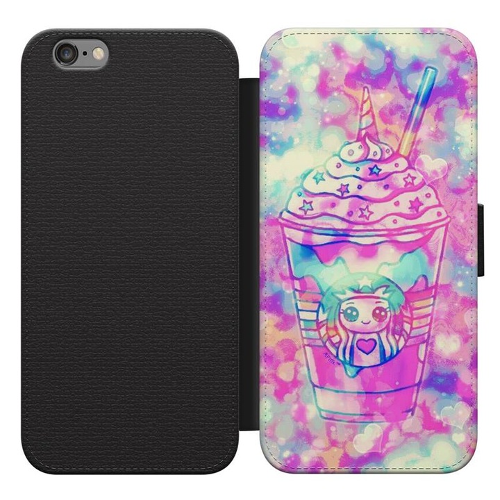 Starbucks unikornis 7 iPhone 5s kinyitható flip tok flipes tok telefontok
