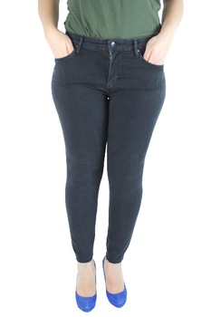 Blugi skinny elastici Galata Fabrica, Bumbac/Polieste/Elastan, Negru, Negru Blugi skinny elastici Galata Fabrica, Bumbac/Polieste/Elastan, Negru, Negru