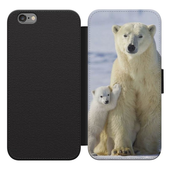 Polar Bear 12 iPhone 12 Pro husa cu clapeta husa pentru telefon