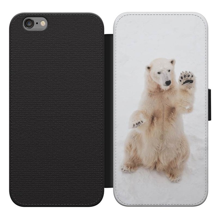 Polar Bear 10 Huawei P10 Lite husa rabatabila husa pentru telefon