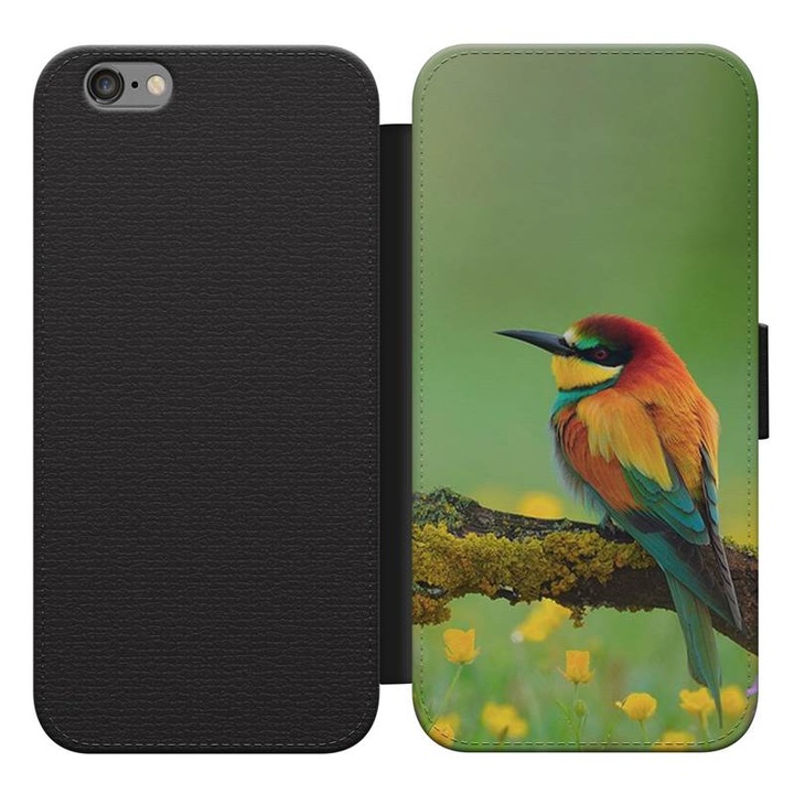 Madár 4 iPhone 5s kinyitható flip tok flipes tok telefontok