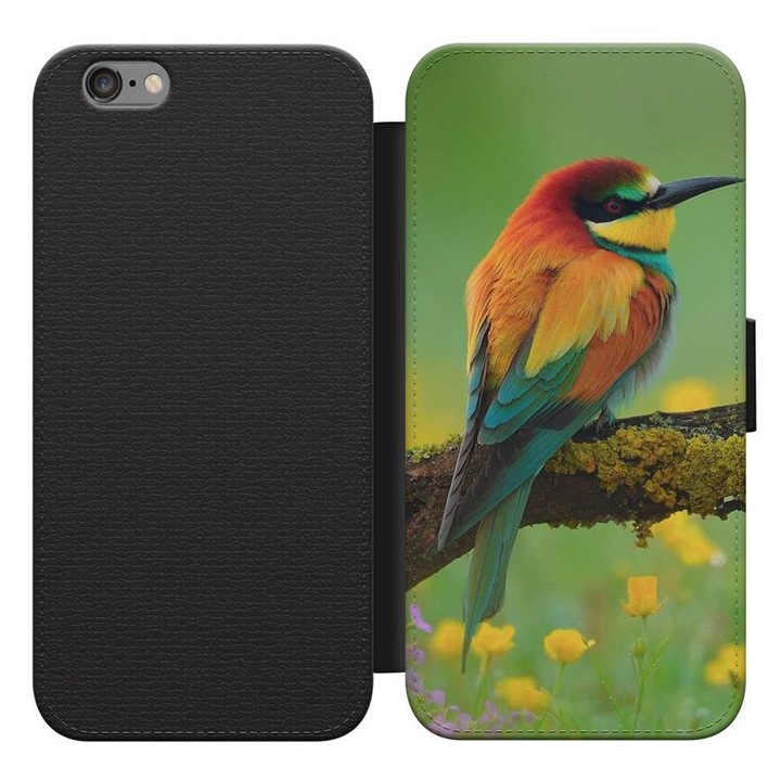 Madár, madaras 17 iPhone 5s kinyitható flip tok flipes tok telefontok