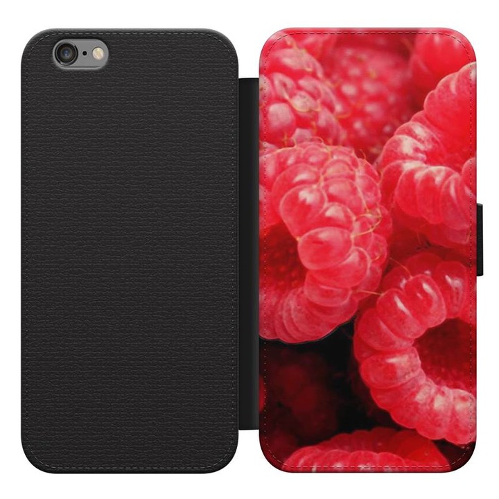 Husa cu clapeta pentru iPhone 6 Raspberry Husa pentru telefon