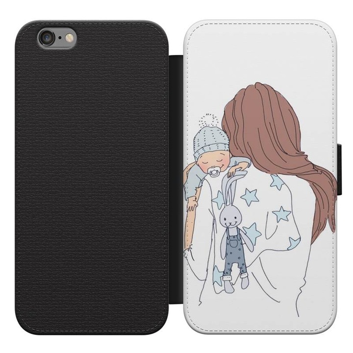 Mom of baby 2 iPhone 5s kinyitható flip tok flipes tok telefontok