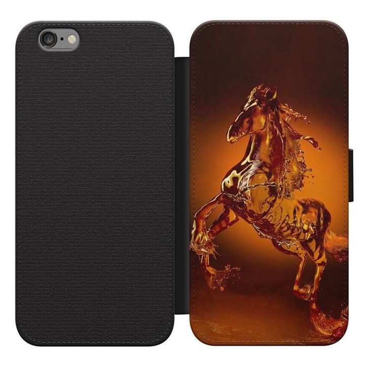Artistic Horse Huawei Y6 2018 Flip Case Husa Flip Husa Telefon