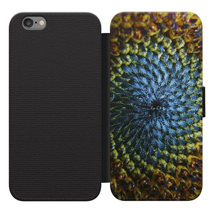 Napraforgó 1 iPhone 5s kinyitható flip tok flipes tok telefontok