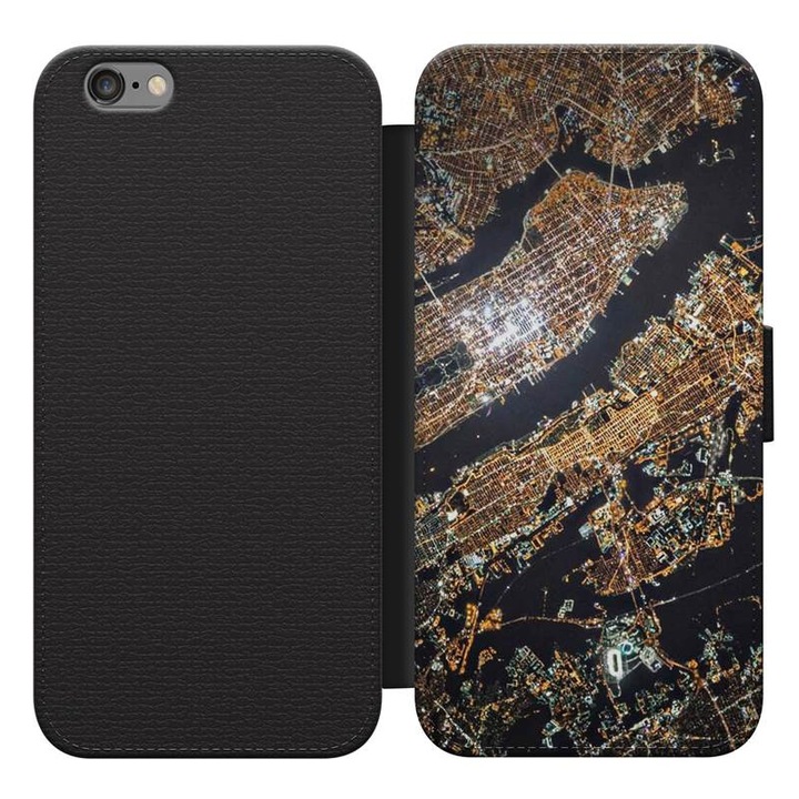 New York Térkép 6 iPhone 5s kinyitható flip tok flipes tok telefontok