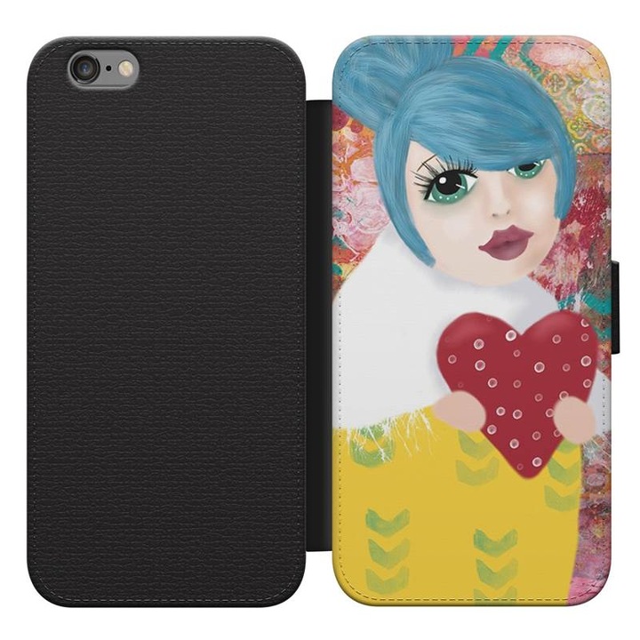 Portré iPhone 5s kinyitható flip tok flipes tok telefontok