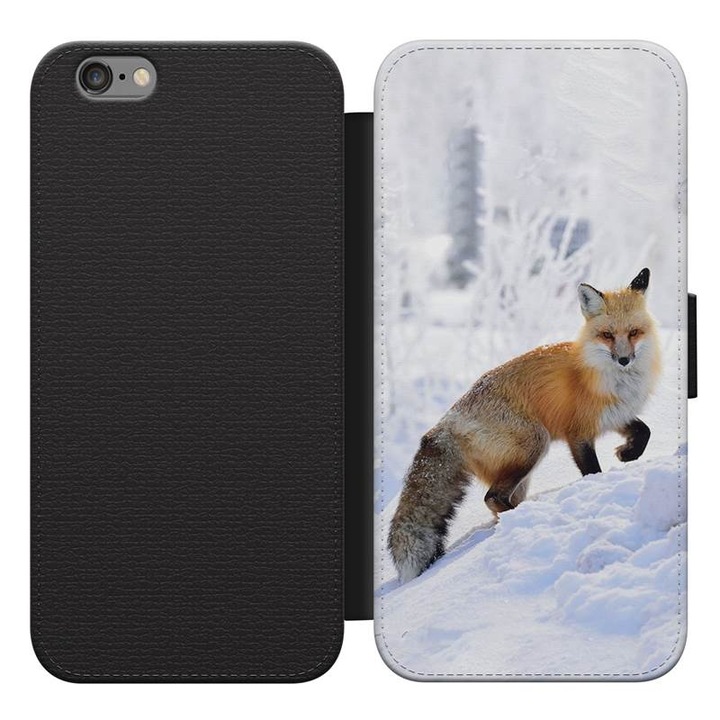 Róka 23 1 iPhone 5s kinyitható flip tok flipes tok telefontok