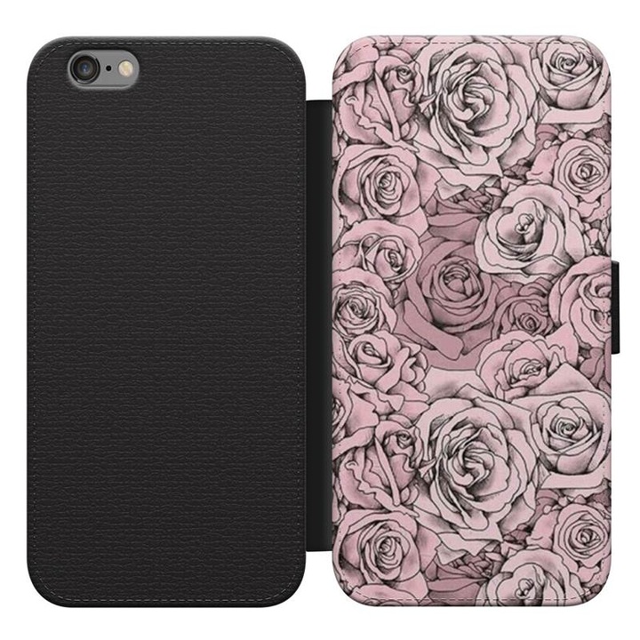 Husa cu clapeta pentru iPhone 12 Pro Max Rose 12 Husa pentru telefon
