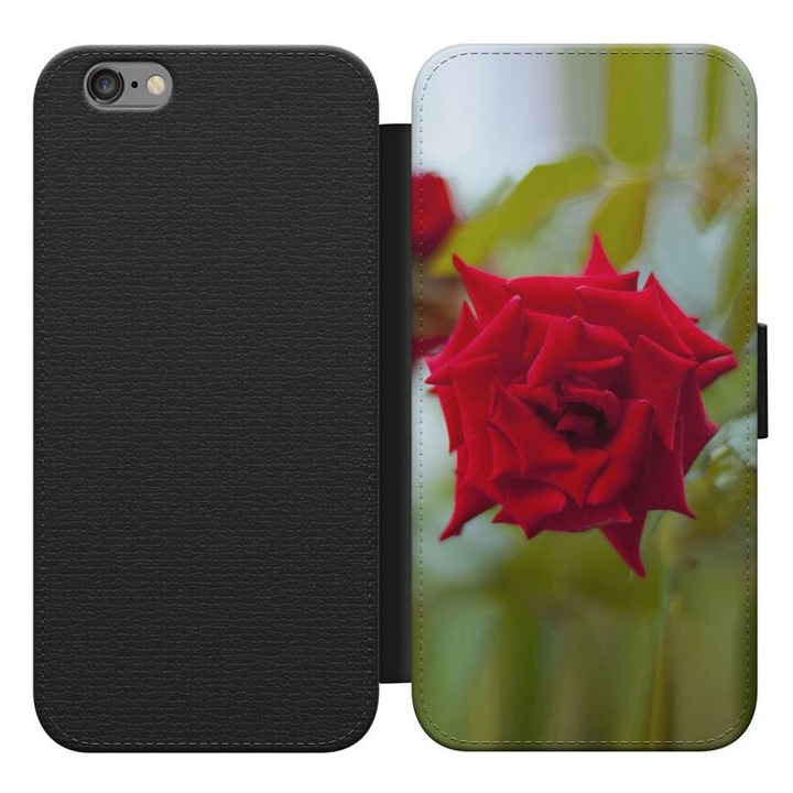 Rózsa 8 iPhone 5s kinyitható flip tok flipes tok telefontok