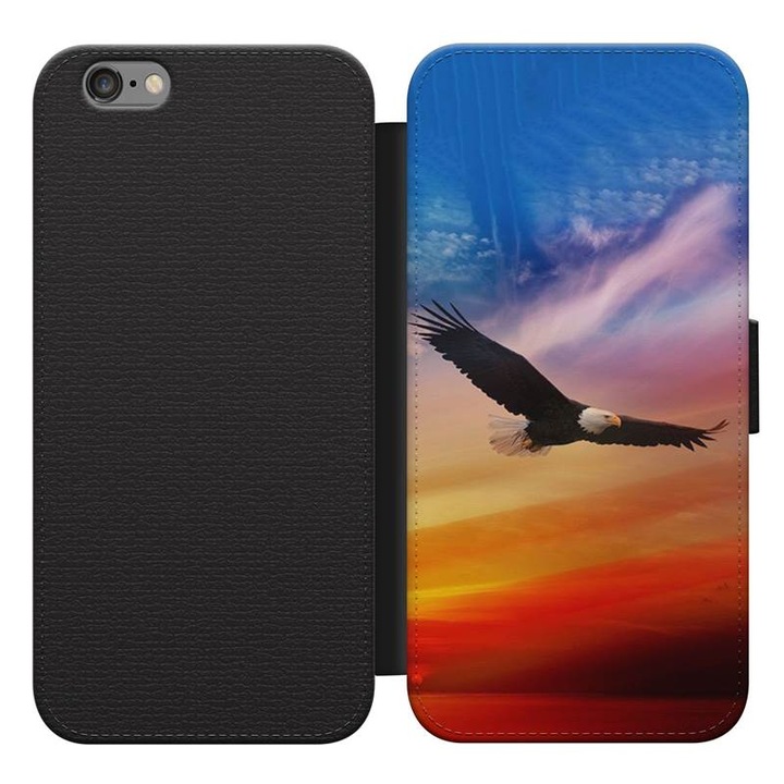Sas madár 28 iPhone 5s kinyitható flip tok flipes tok telefontok