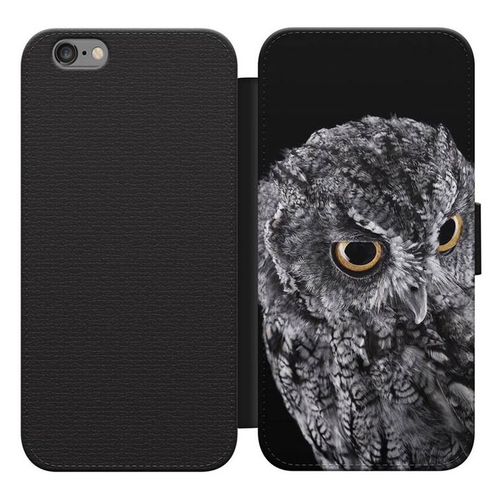 Black White Owl 19 Huawei P30 Pro флип калъф флип калъф калъф за телефон