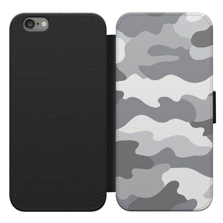 Camouflage 15 iPhone 7 husa flip husa flip case husa telefon