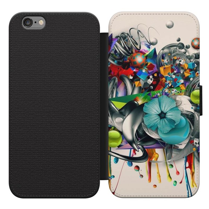 Graffiti 12 iPhone 5s kinyitható flip tok flipes tok telefontok