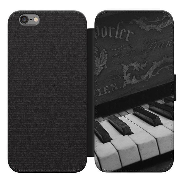 Zöld pöttyös 2 iPhone 5s kinyitható flip tok flipes tok telefontok