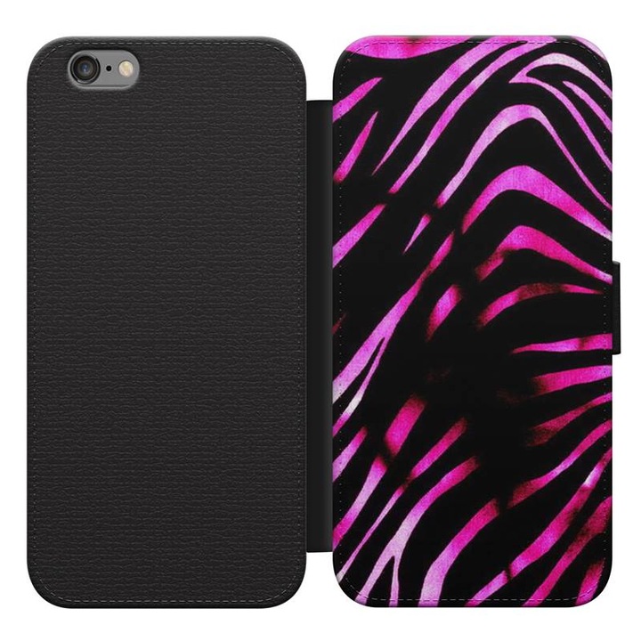 Zebra 121 iPhone 5s kinyitható flip tok flipes tok telefontok