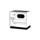 Soba de gatit cu plita si cuptor, tip centrala, Alfa Plam, AlfaTerm20, 23 kW, alb, dreapta