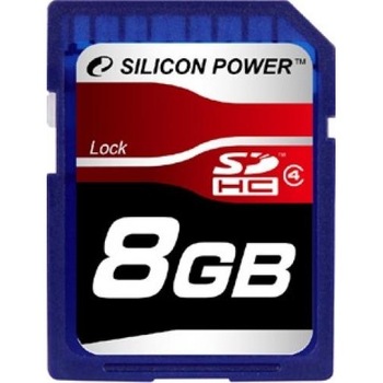 Card de Memorie Silicon Power SDHC 8GB - SMC00389 Card de Memorie Silicon Power SDHC 8GB - SMC00389