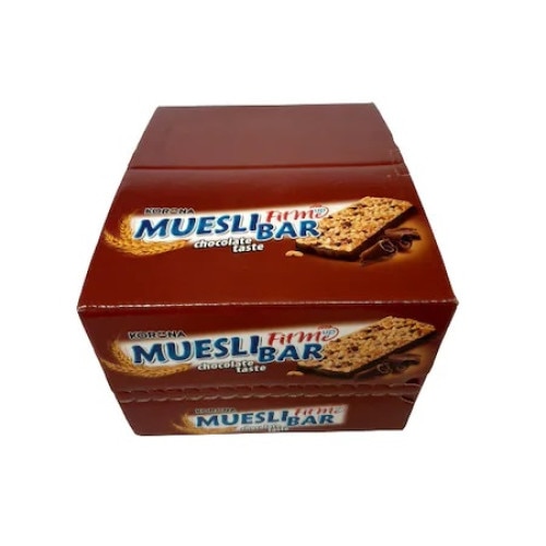Set 24 bucati Muesli bar FITME UP, Korona, cu ciocolata, 1.2 kg