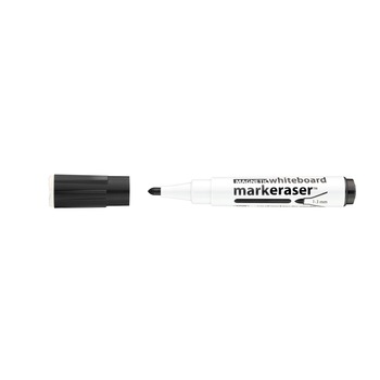 Marker Board Ico, cu burete magnetic, 1-3 mm, Negru Marker Board Ico, cu burete magnetic, 1-3 mm, Negru