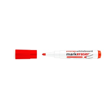 Marker Board Ico, cu burete magnetic, 1-3 mm, Rosu Marker Board Ico, cu burete magnetic, 1-3 mm, Rosu