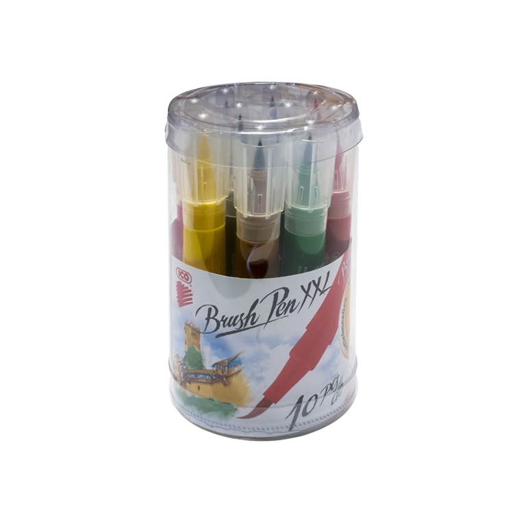 Carioca pensula Ico Creative Kids, 10 culori