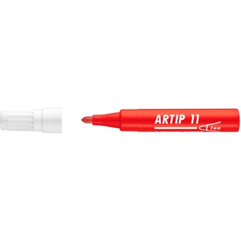 Marker Ico Artip 11 pentru Flipchart, Rosu Marker Ico Artip 11 pentru Flipchart, Rosu