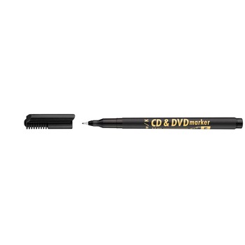 Marker Ico pentru CD/DVD, Negru Marker Ico pentru CD/DVD, Negru
