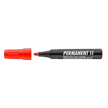 Marker Permanent Ico, 1-3 mm, Rosu