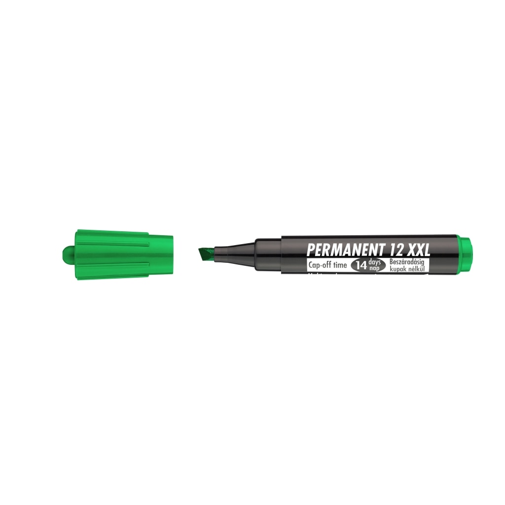 Marker Permanent Ico, 1-4 mm, XXL, Verde