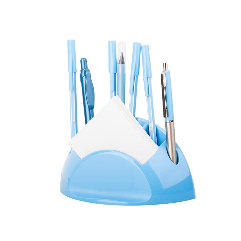 Suport birou Ico Design, 6 compartimente, Bleu