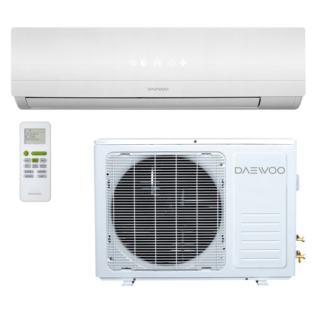 Aparat de aer conditionat Daewoo DSB-F1234ELH-V Inverter, 12000 BTU, Clasa A++, Functie Turbo, Auto Restart, Display ascuns, Alb