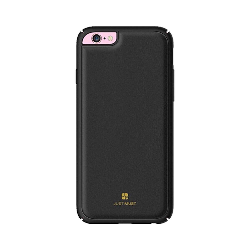 Carcasa de protectie Just Must Armour pentru iPhone 6/6S, Negru