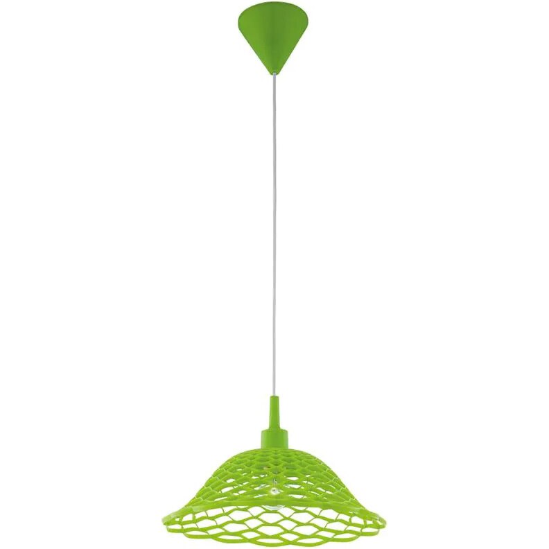 Pendul Eglo Marzio 32186, E27, 60W, IP20, 110x33.5 cm, Plastic, Verde