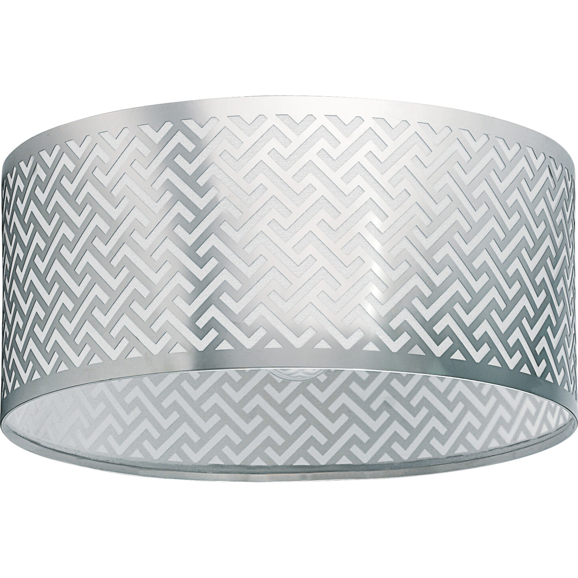 Plafoniera Eglo Leamington 1 49161, E27, 60W, 35.5 cm, Otel, Crom/Nichel Mat