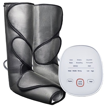 Dispozitiv pentru masaj cu presopunctura si incalzire tip cizme, drenaj limfactic, 6 moduri masaj, 3 nivele intensitate CLD- CareLoveDevotion Dispozitiv pentru masaj cu presopunctura si incalzire tip cizme, drenaj limfactic, 6 moduri masaj, 3 nivele intensitate CLD- CareLoveDevotion