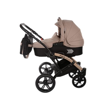 Carucior copii 2 in 1 cu landou Volkswagen Polo Cappuccino Carucior copii 2 in 1 cu landou Volkswagen Polo Cappuccino