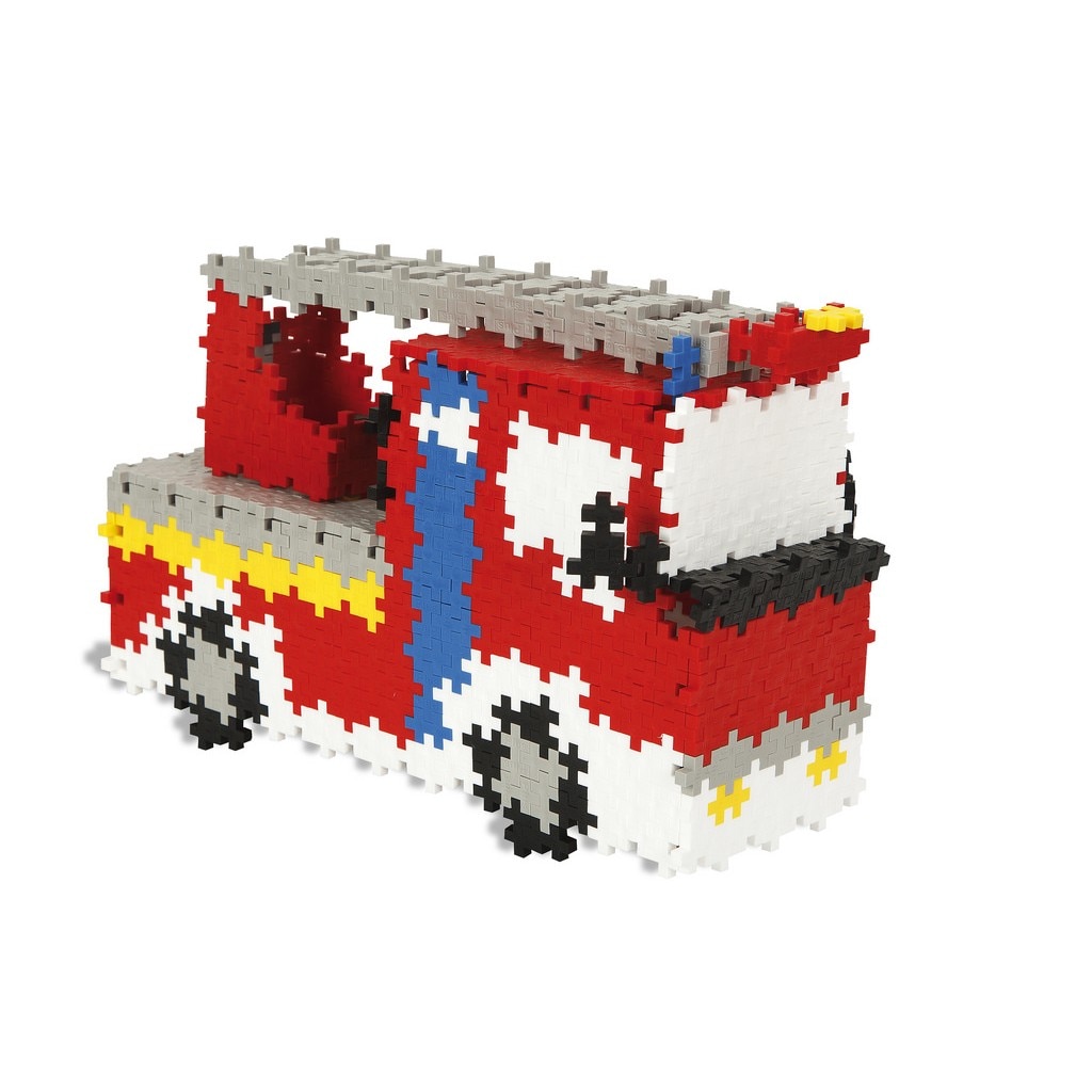 Plus plus 760 Fire rescue, joc de constructie , Imaginarium, multicolor
