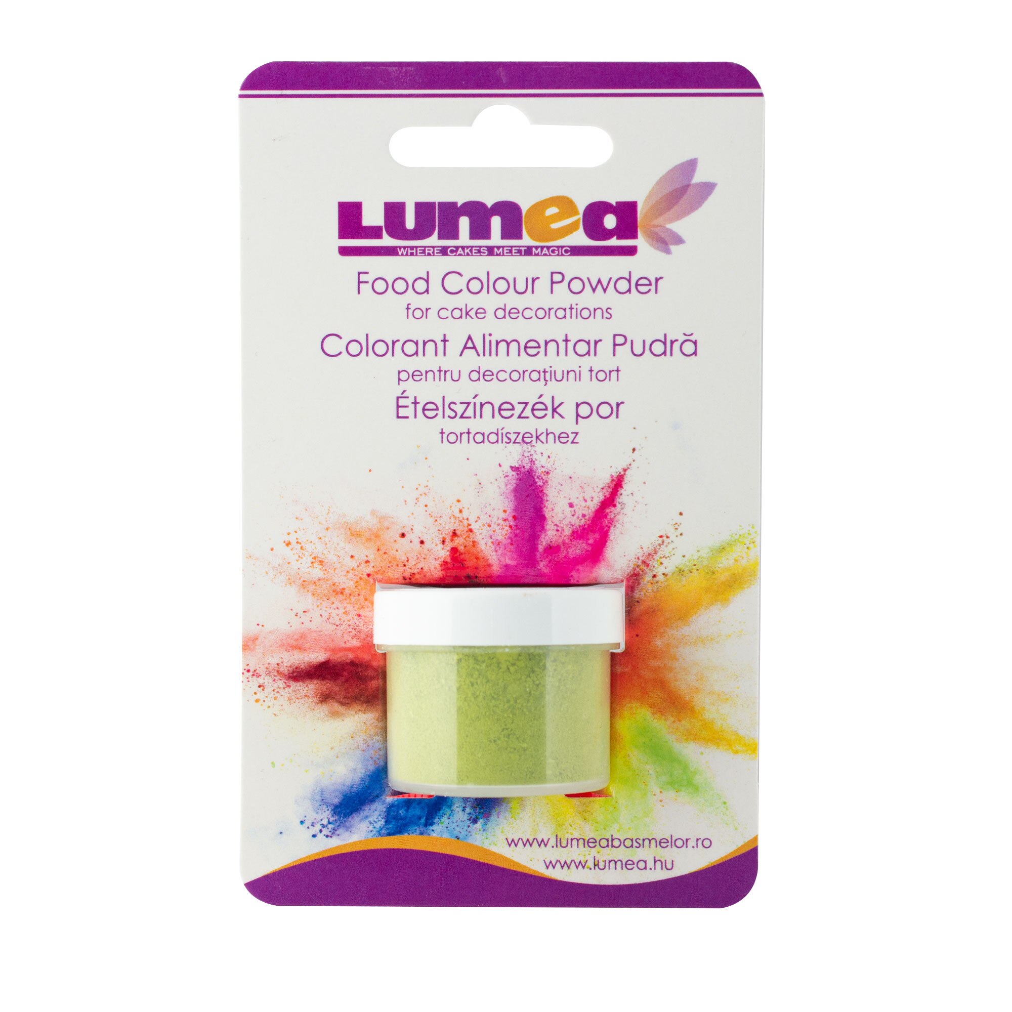 Colorant alimentar pudra Verde fresh, 3g - Lumea Colors
