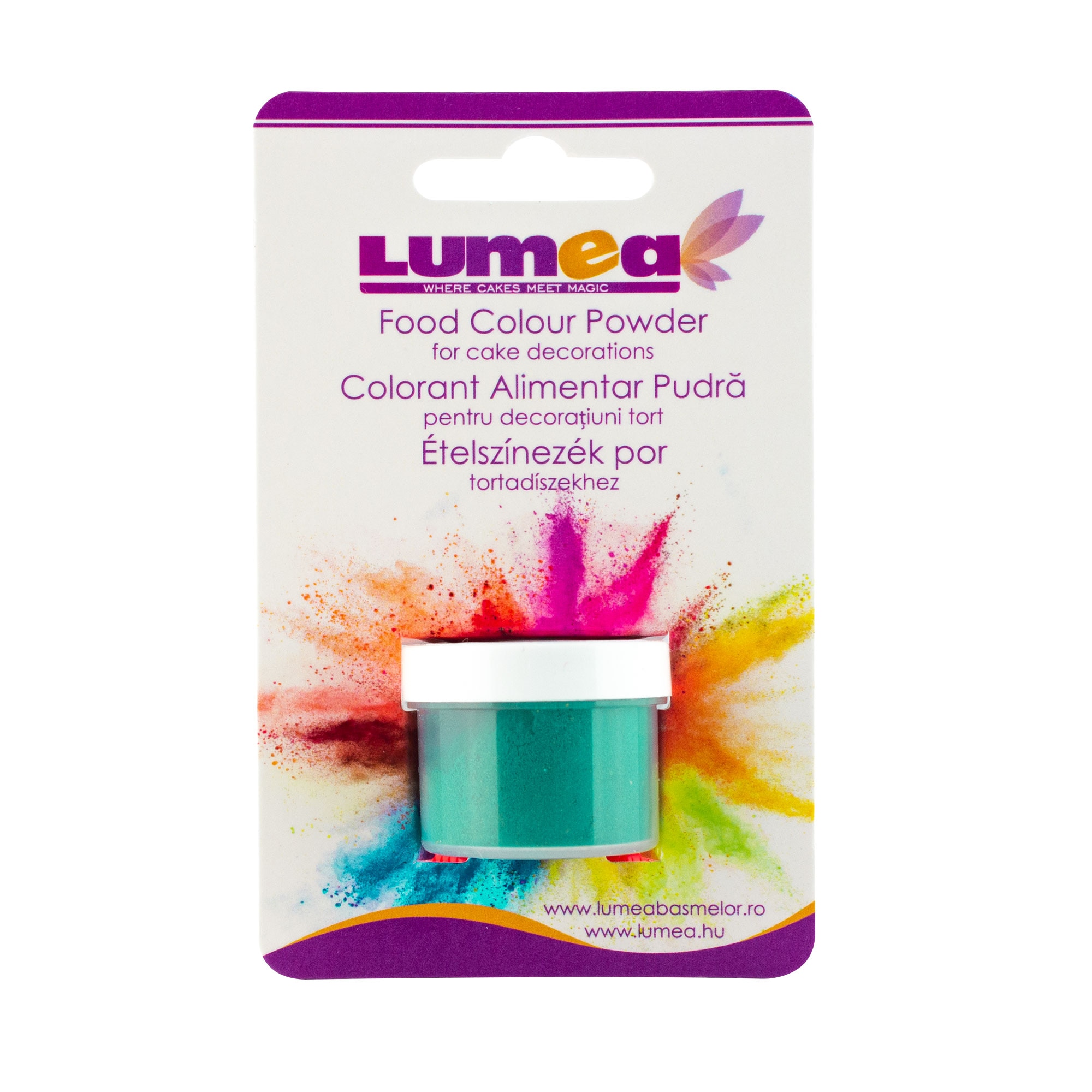 Colorant alimentar pudra Verde iedera, 2.5g - Lumea Colors