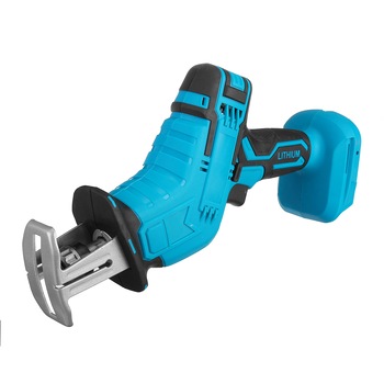 Ferastrau alternativ fara fir DrillPro, Compatibil cu Makita 18V, 3000 rpm, Albastru Ferastrau alternativ fara fir DrillPro, Compatibil cu Makita 18V, 3000 rpm, Albastru