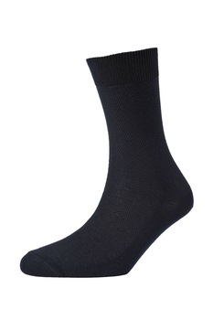 Sosete din bumbac, cu model special, pentru barbati, Mondex, Bleumarin Sosete din bumbac, cu model special, pentru barbati, Mondex, Bleumarin