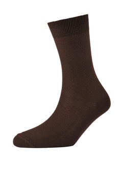 Sosete din bumbac, cu model special, pentru barbati, Mondex, Maro Sosete din bumbac, cu model special, pentru barbati, Mondex, Maro