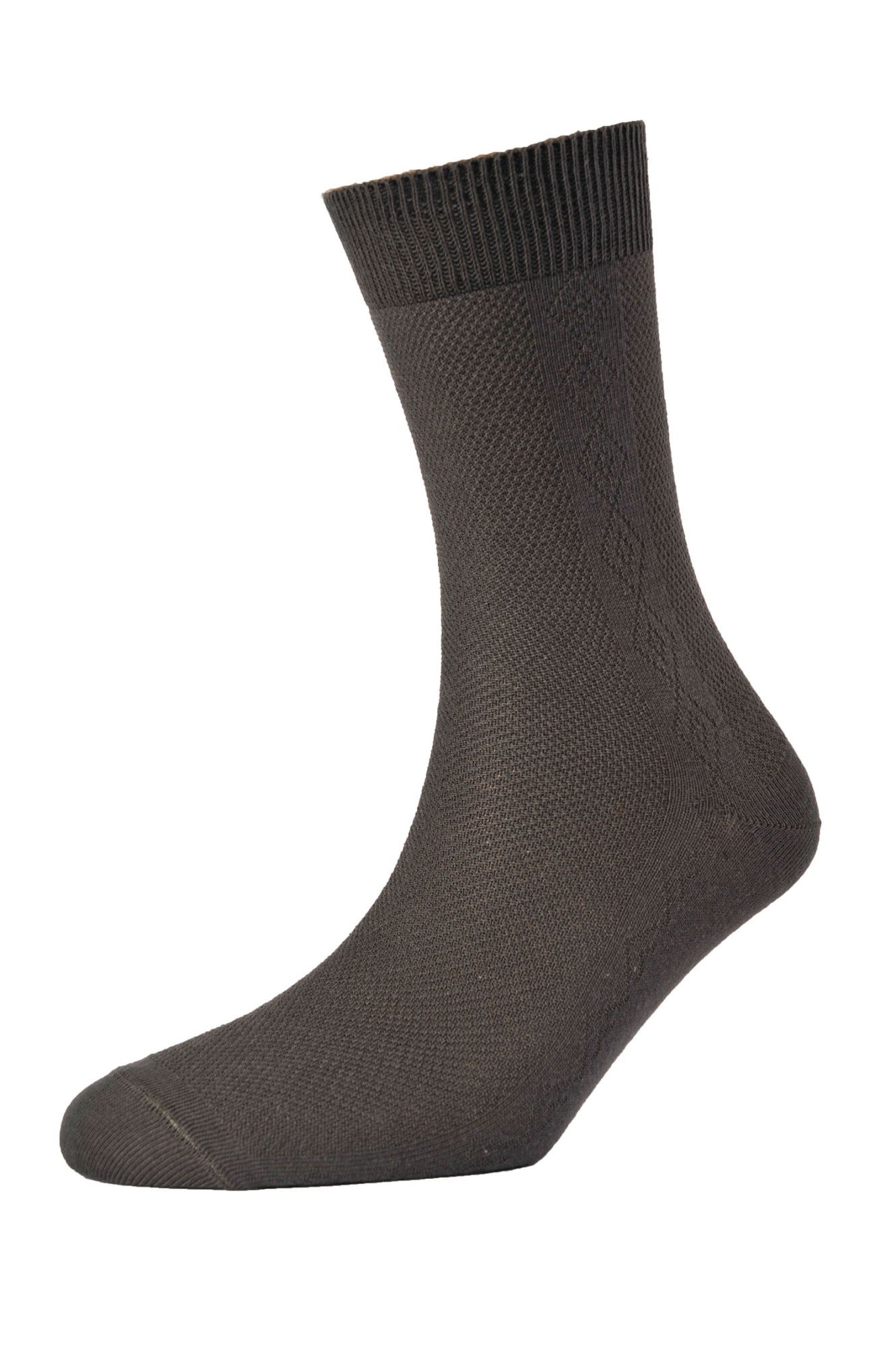 Sosete din bumbac, cu model special, pentru barbati, Mondex, Antracit