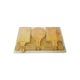 Set 3 mini tocator din bambus, Bambum