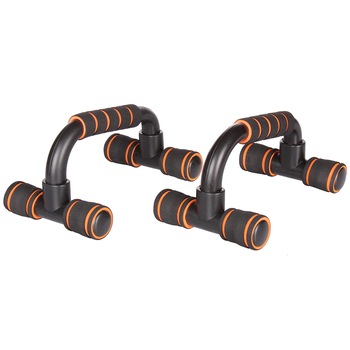 Set 2 manere pentru flotari, Merco Comfort, negru/portocaliu Set 2 manere pentru flotari, Merco Comfort, negru/portocaliu
