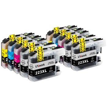 Set 10 Cartuse cerneala, GraphiteK, compatibil Brother Premium non-OEM ,1200 pagini LC223XL LC223C/LC223M/LC223Y/LC223BK cyan/magenta/yelow/black Set 10 Cartuse cerneala, GraphiteK, compatibil Brother Premium non-OEM ,1200 pagini LC223XL LC223C/LC223M/LC223Y/LC223BK cyan/magenta/yelow/black